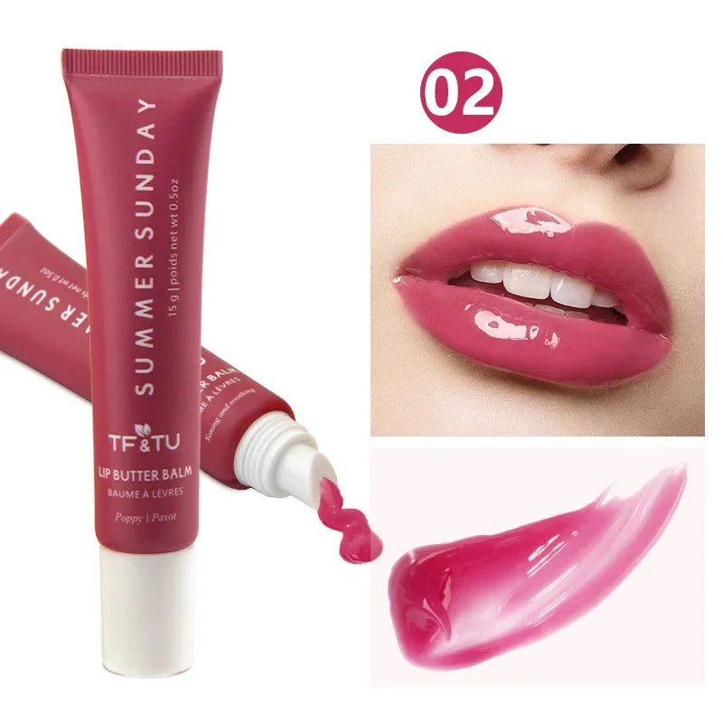 Lip Moisturizing Lip Balm Care 15ml Lip Balm Smoothing Lip Lines Nourishment Women Daily Care Makeup Korean Lipcare