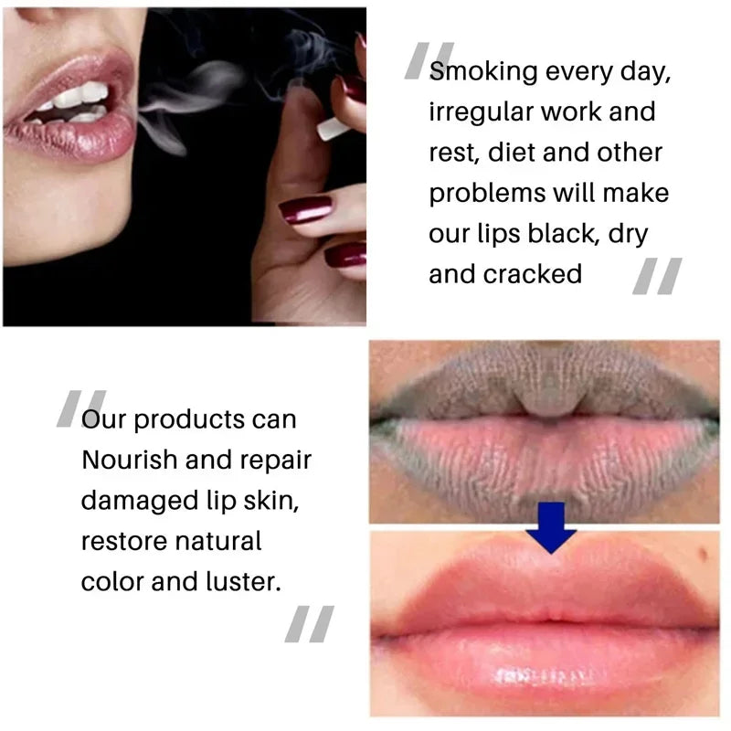 Remove Dark Lip Balm Lightening Melanin Mask Gloss Oil Exfoliating Clean Moisturizer Makeup Beauty Health Care Products