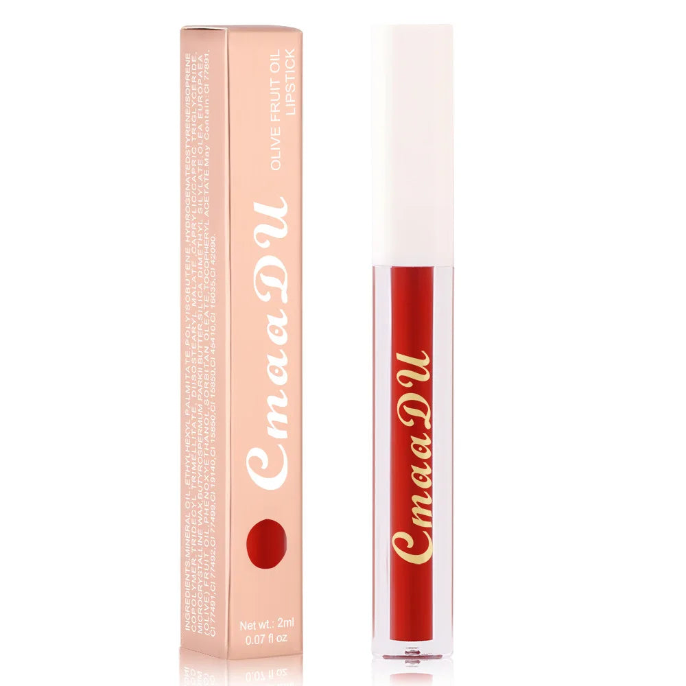 CmaaDu Hydrating Mirror Glossy Liquid Lipstick Lip Gloss  Moisturizing Lip Glaze  Non-Sticky Tint Glow Plumper Makeup Lipgloss