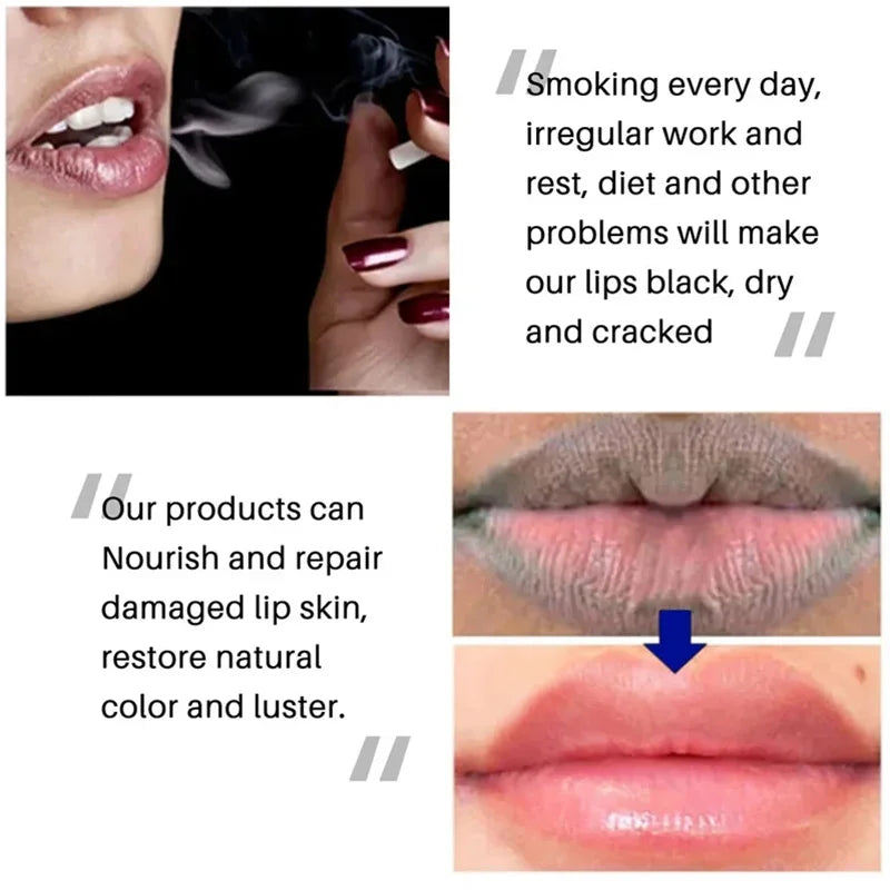 Remove Dark Lip Balm Lightening Melanin Mask Gloss Oil Exfoliating Clean Moisturizer Makeup Beauty Health Care Products