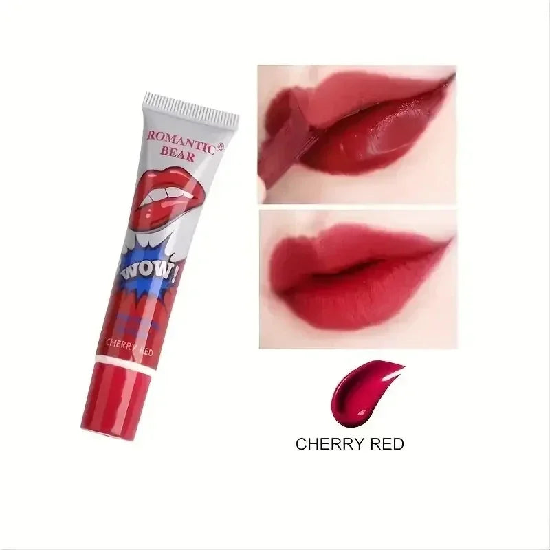 Waterproof Lip Liner Peel Off Tattoo Lipgloss Waterproof Long Lasting Matte Lip Tint Brown Contour Tear-off Lips Stain Cosmetics